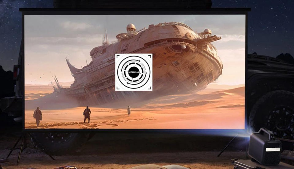 Nebula intelligence projector image set up